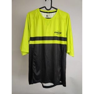 NEW Bontrager Men Shirt rhythm Mountain Tech tee Chemise Bike Semi Fitted Sz L